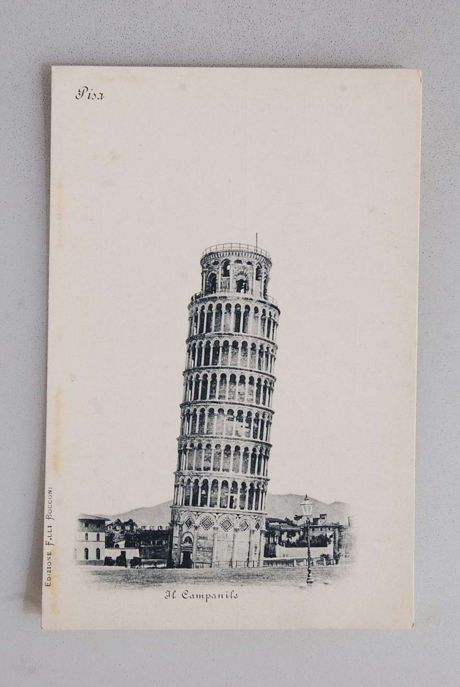 Cartoline postali: AK Pisa - Il Campanile – Usato da Rüfenacht BE venduto da Toro06