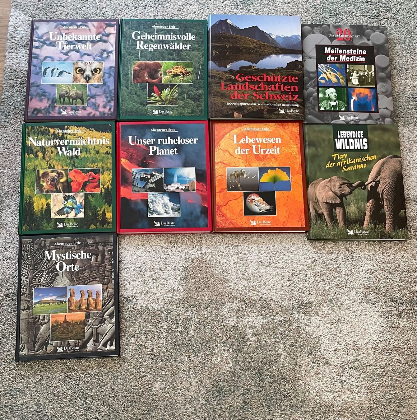 Libri: 9 Das Beste Readers Digest Bücher – Usato da Sargans venduto da Didis