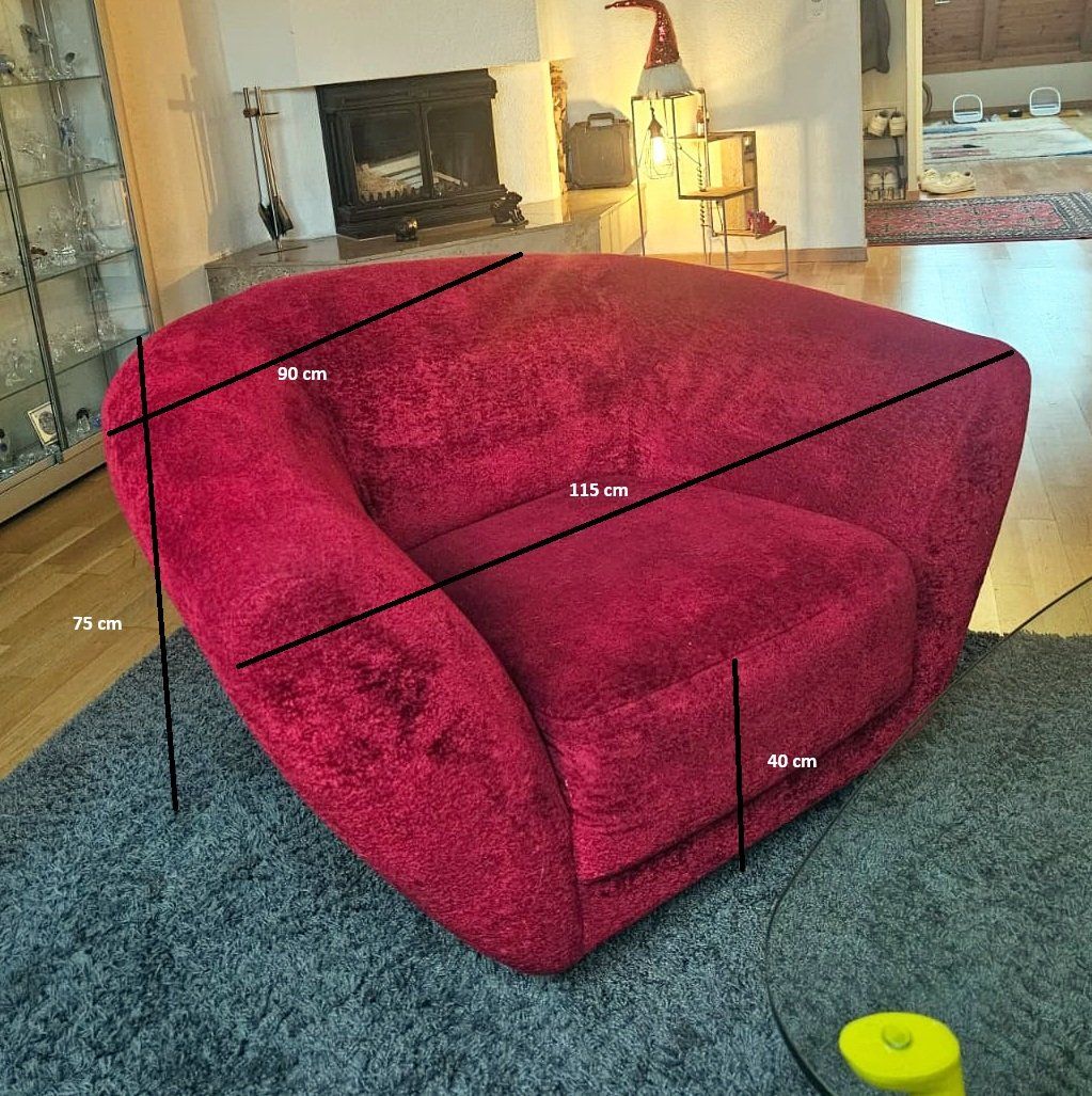 Sessel: Sessel rot – Gebraucht aus Bülach von Nubira3 3