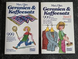 Buch, Hausmittel, Geranien und Kaffeesatz 1+2 Mary Ellen