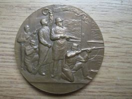 Bronzemedaille  TIR FEDERAL DE 1898 A NEUCHATEL