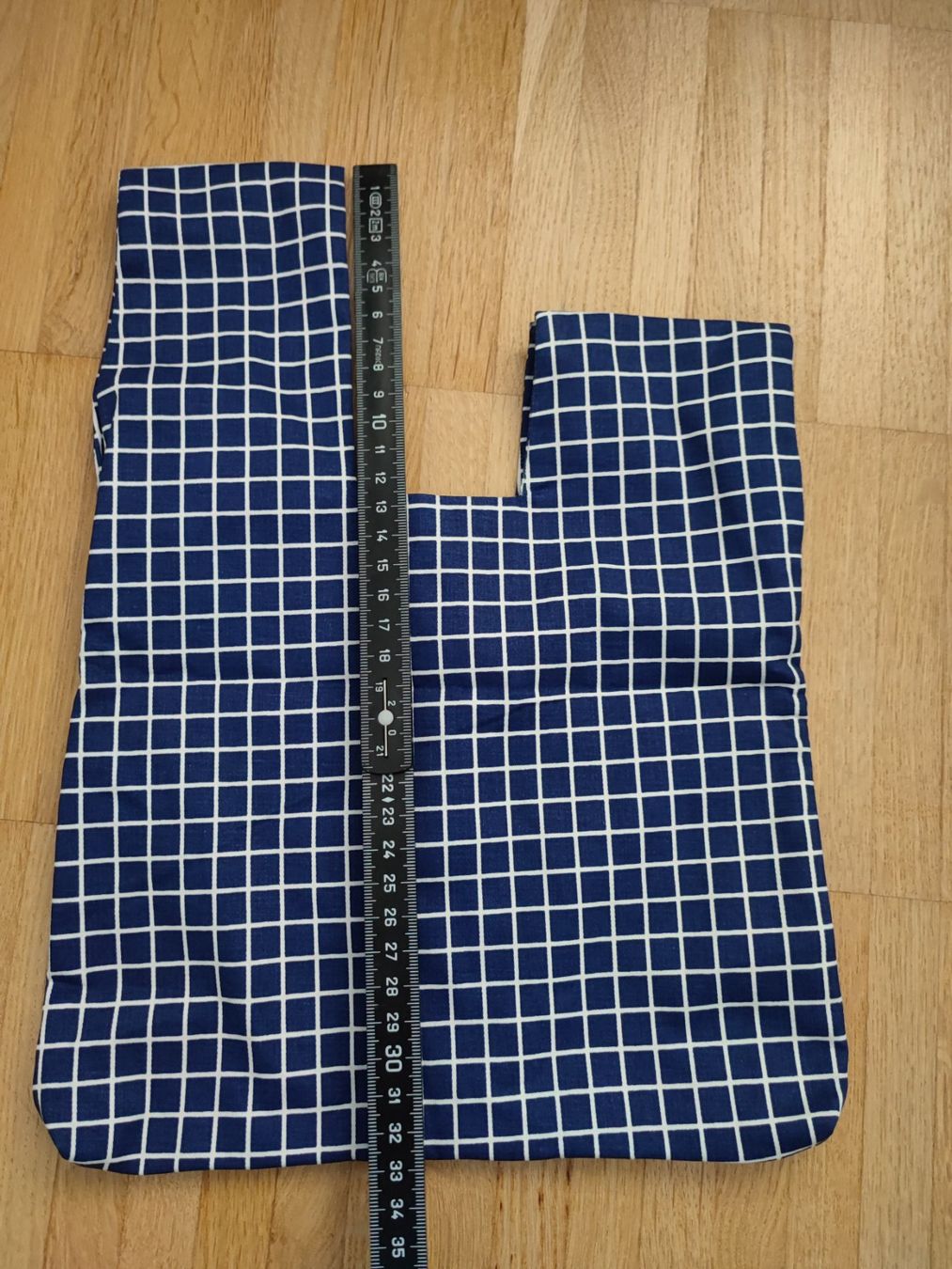 Taschen: New hand made cotton handbag, Blue white – Neu (gemäss Beschreibung) aus Sursee von Re.joy 2