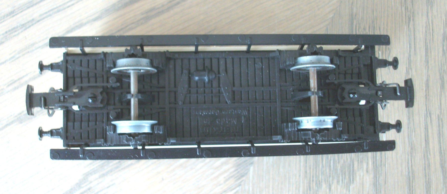 Märklin Modellini di ferrovie: Flachdach-Bier-Güterwagen; neu & OVP – Nuovo e nell'imballaggio originale da St. Moritz venduto da Manu7500 6
