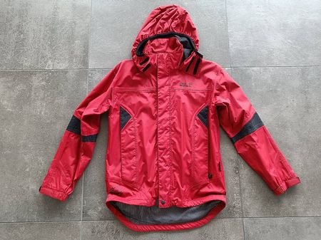 Regenjacke Jack Wolfskin Gr. 152
