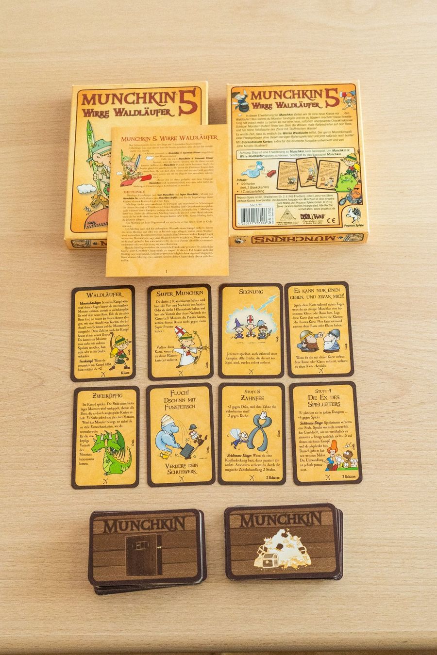 Pegasus Spiele Giochi: Kartenspiel Munchkin Freibeuter + 5 Erweiterungen – Usato da Ostermundigen venduto da jer_5qfg 2