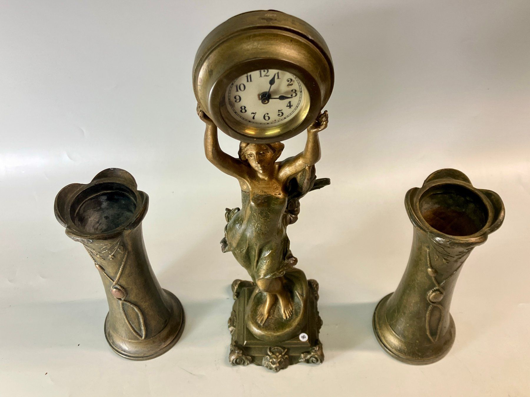 Uhren: Rarutät!!! Jugendstil Kaminuhr – Gebraucht aus Horw von luzernicus 7