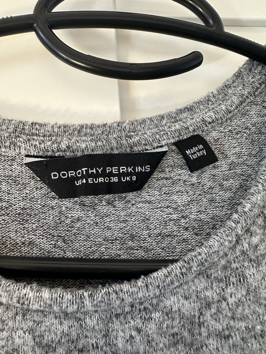 Dorothy Perkins Vestiti: Kleid grau mit Ärmel – Usato da Adlikon venduto da Chbu84 1
