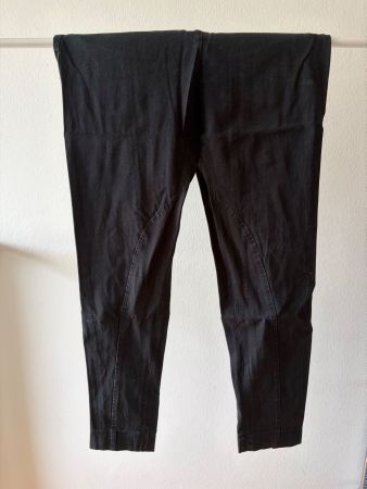 Zara Woman Hose schwarz, Skinny/Moto-Style, Gr. S