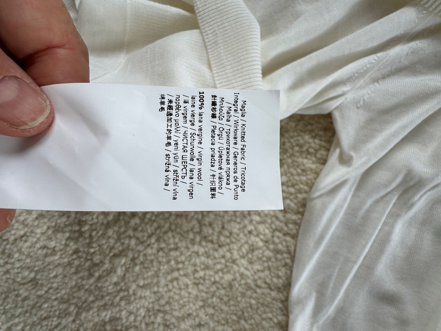 Max Mara Maglioni & Felpe: MAX MARA LEISURE Wolle Pullover Gr XL Weiss NEU – Nuovo (secondo la descrizione) da Zuerich venduto da Moochie 4