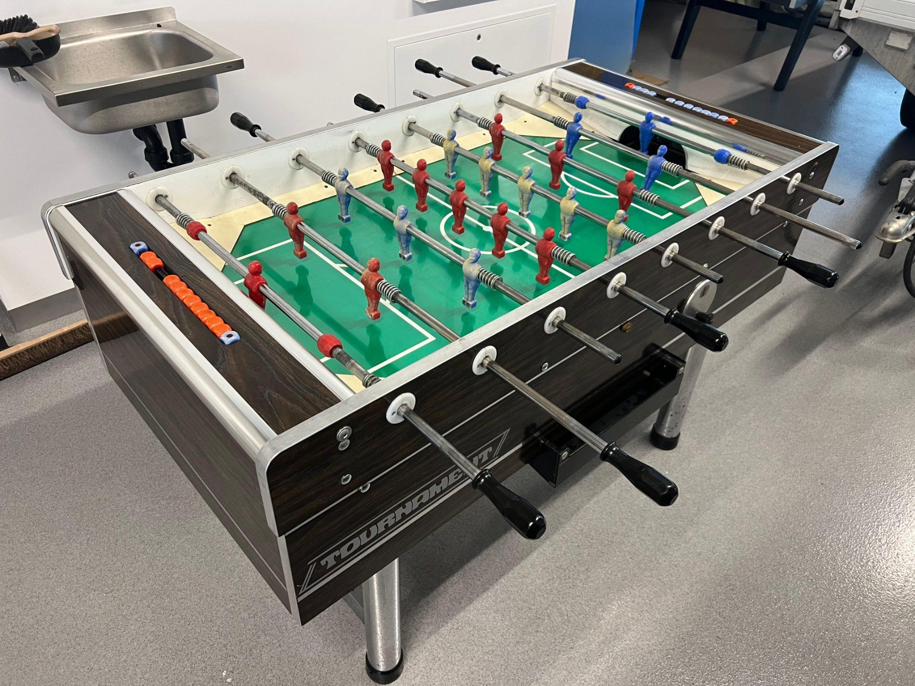 Giochi: Original LONGONI TOURNAMENT Tischfussball – Usato da Thun venduto da Biaggi1