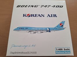 Korean Air Boeing 747-400 1:400 Passionate wings to Art