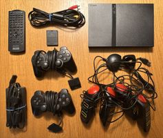 Playstation 2 Konsole mit Zubehör und Spielen