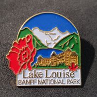 Y353 - Pin Lake Louise Banff National Park Canada
