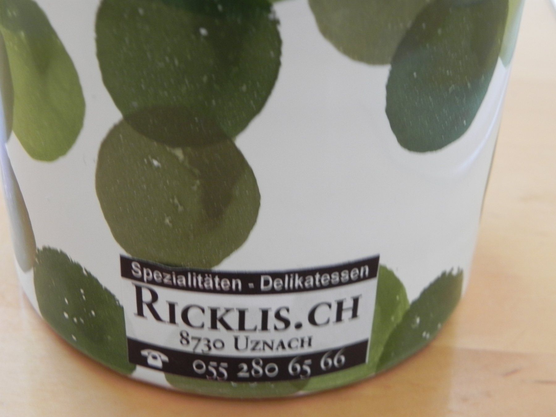Altro in Stoviglie & Bicchieri: Ölflasche Öl Spender Flasche hand bemalt – Usato da Stallikon venduto da pcerny16 4