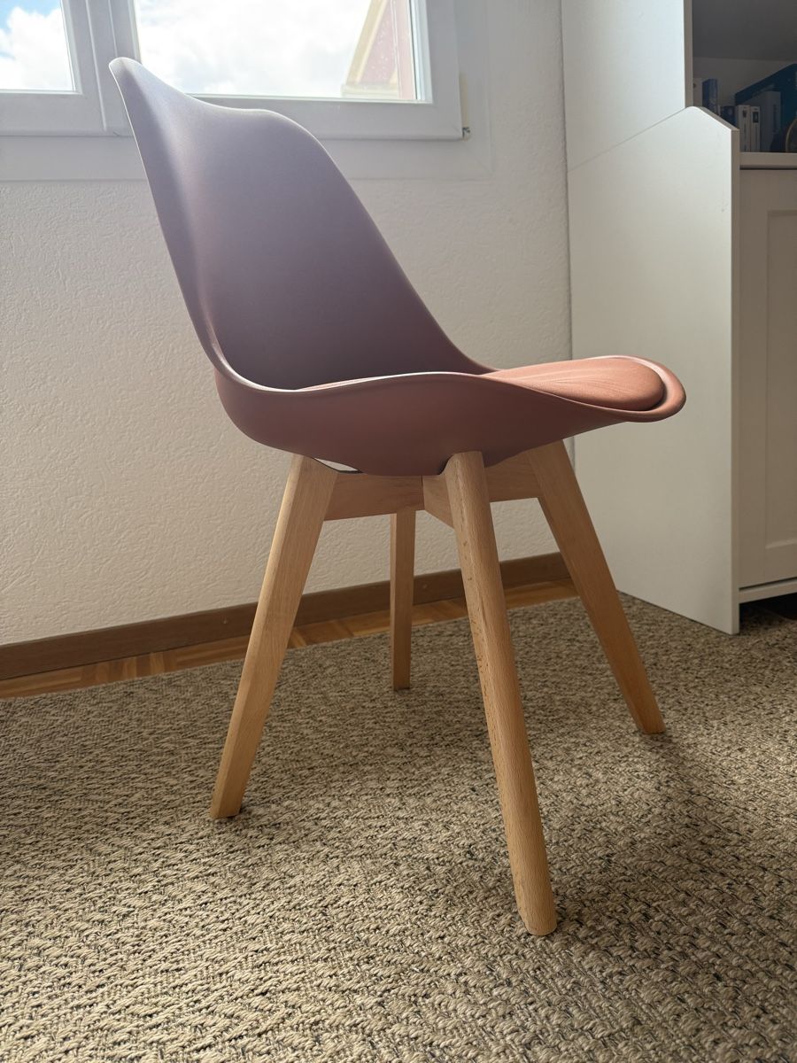 Conforama Tischset: Lot de 8 chaises Terracotta + table à donner – Neu (gemäss Beschreibung) aus Crassier von GGblue23515 1