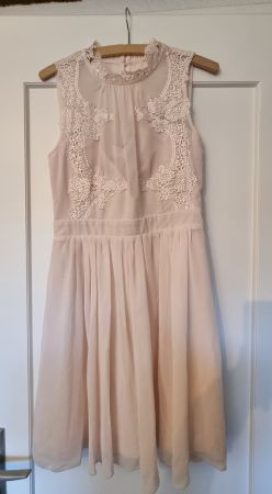 NEW Vila dress pink powder (36)