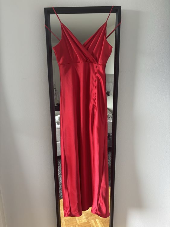 Red Summer Dress, size Silky Stunning! (D'occasion