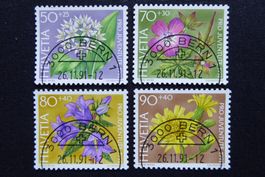 (i377) PJ: 1991 J319 - J322 Top ET-Halbmondstempel
