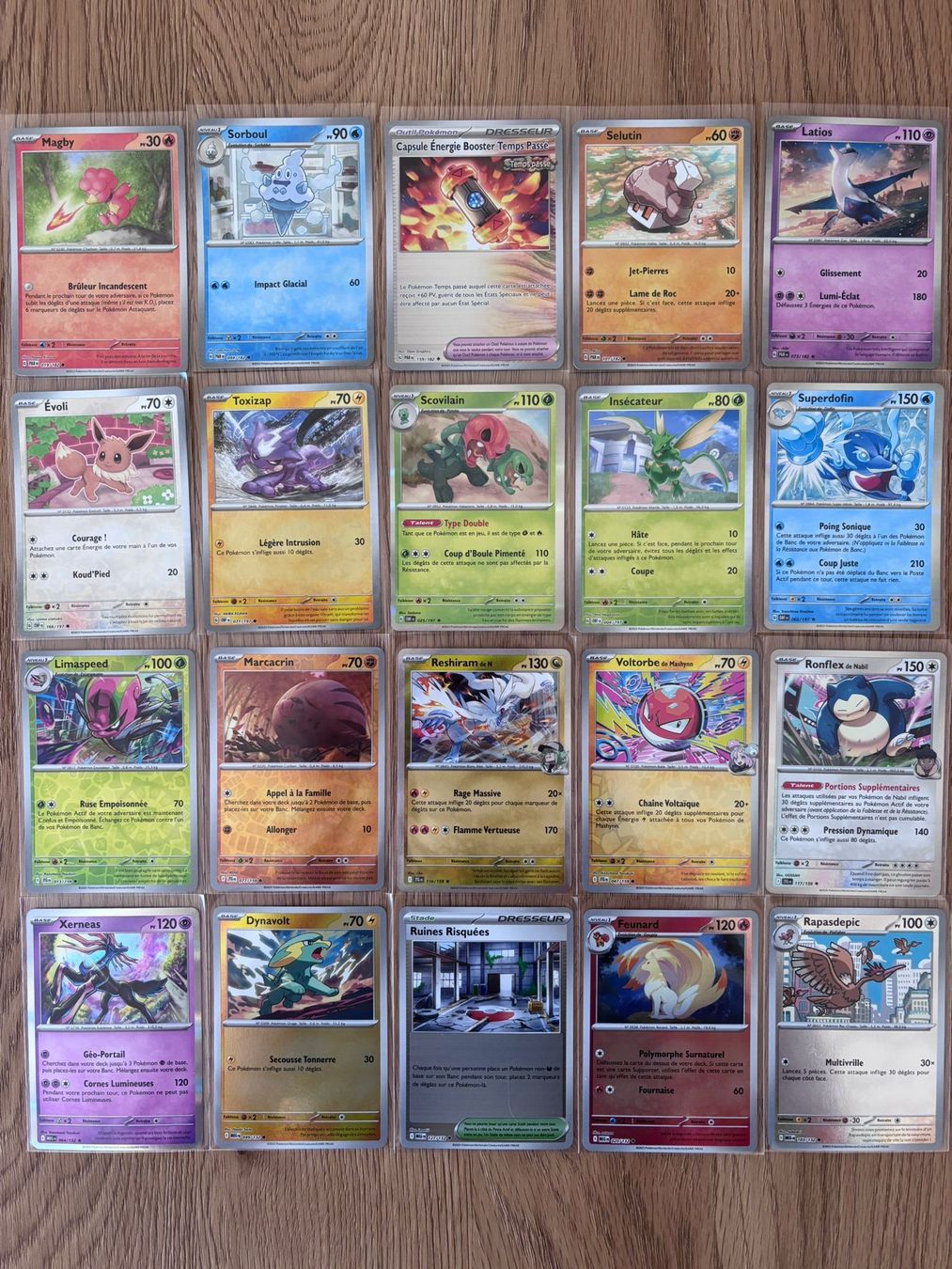 Karten: Lot de 20 cartes holo / Pokemon FR – Neu (gemäss Beschreibung) aus Remaufens von Dxvxd97