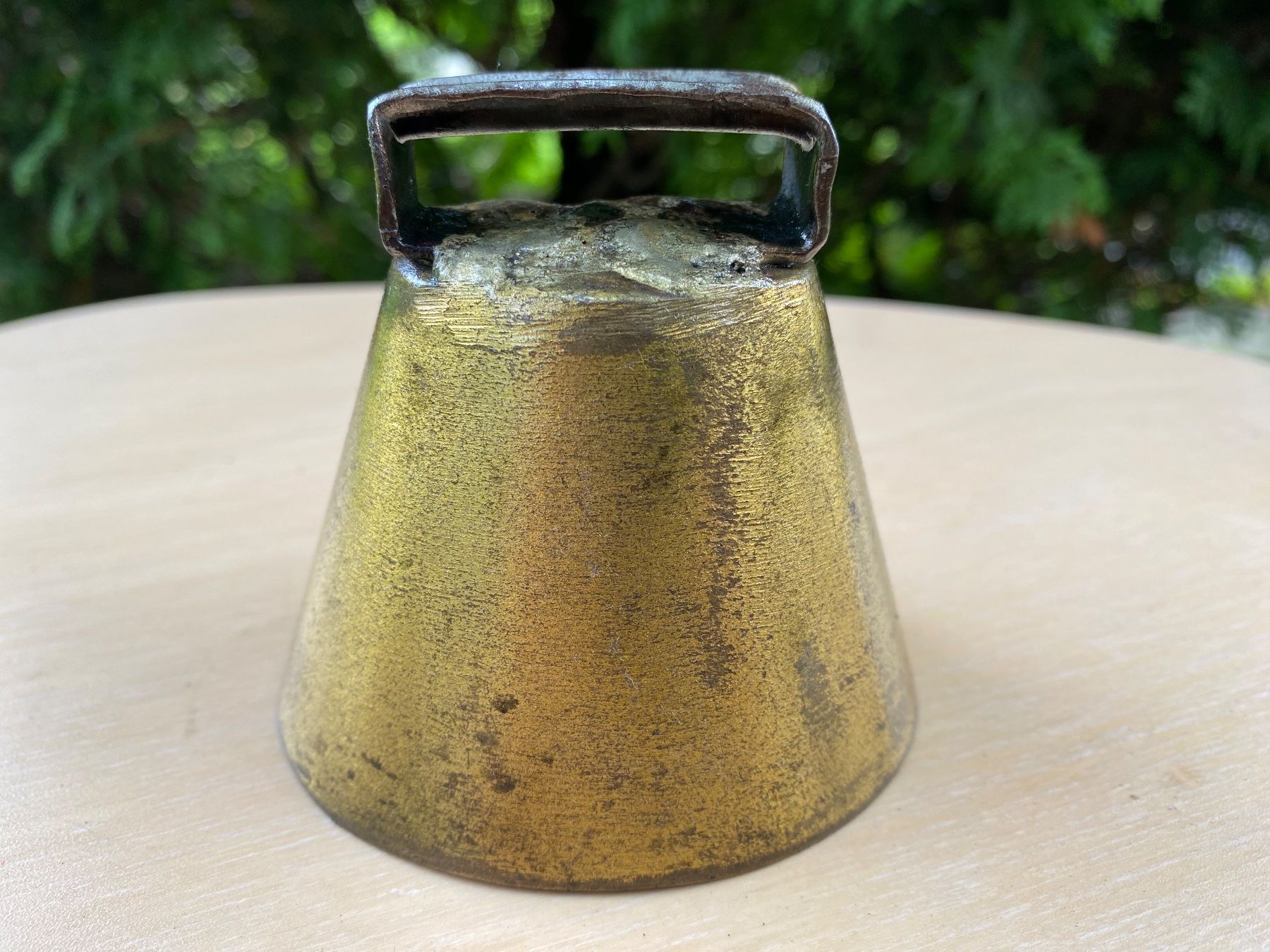 Campanacci mucche: schöne alte kleine Pferdeglocke – Usato da Feldbach venduto da Fea1 1
