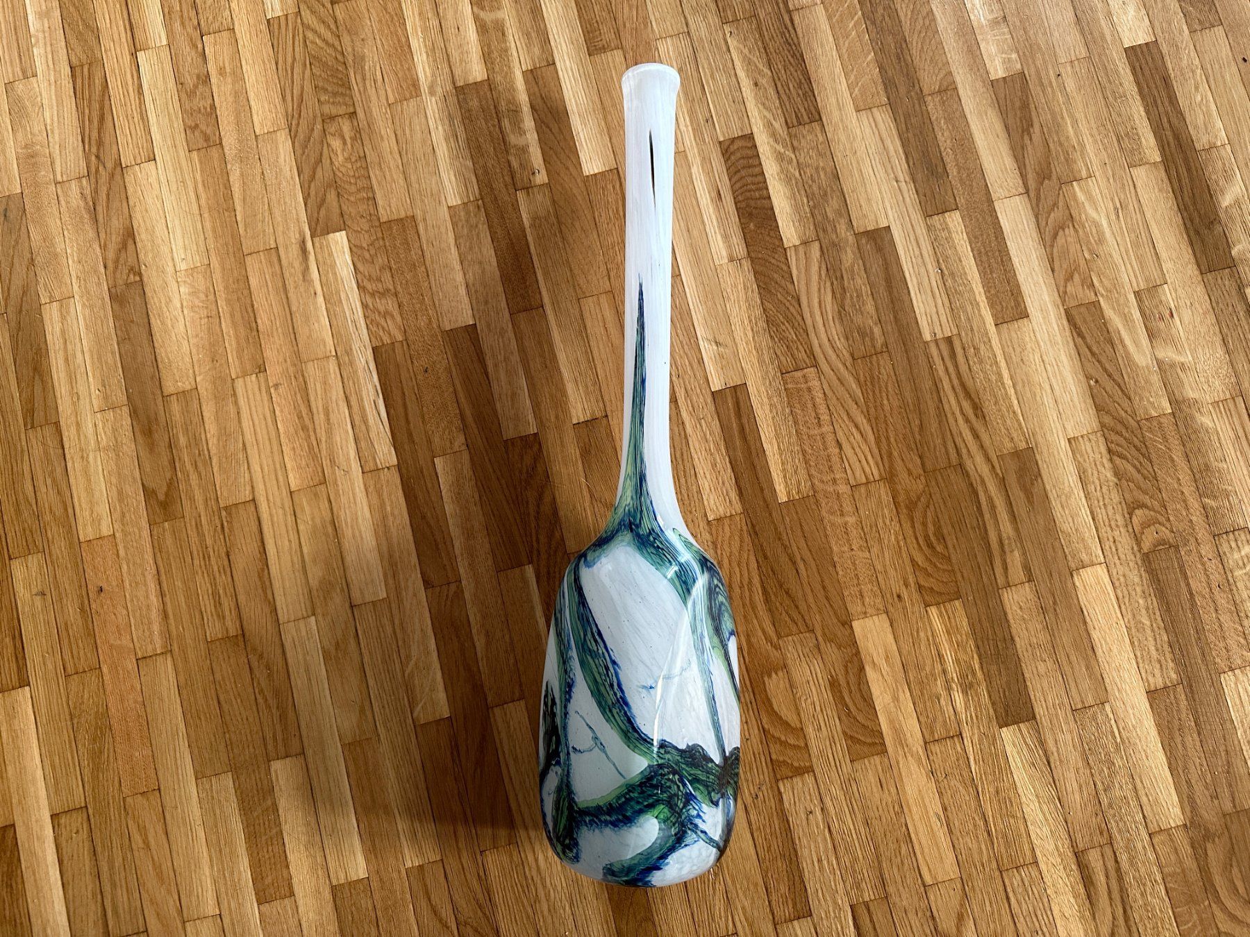 Vasen & Gefässe: Mid century blown glass vase Soliflore - 1960s – Gebraucht aus Lausanne von brixton 1