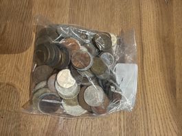 (2814) 510g. ausl. Münzen, spannendes Lot