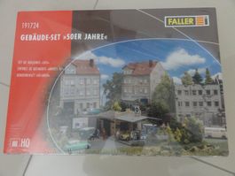 Faller HO 191724 4-teiliges Gebäude-Set 50er Jahre neu & OVP