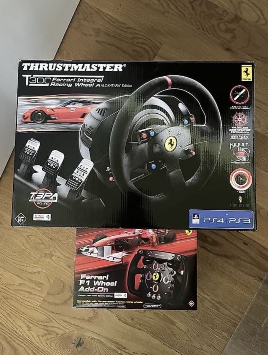 Thrustmaster Manettes: Thrustmaster T300 Ferrari Integral Racing Wheel Alcantara – D'occasion à St. Margrethen SG par Yamaha139 4