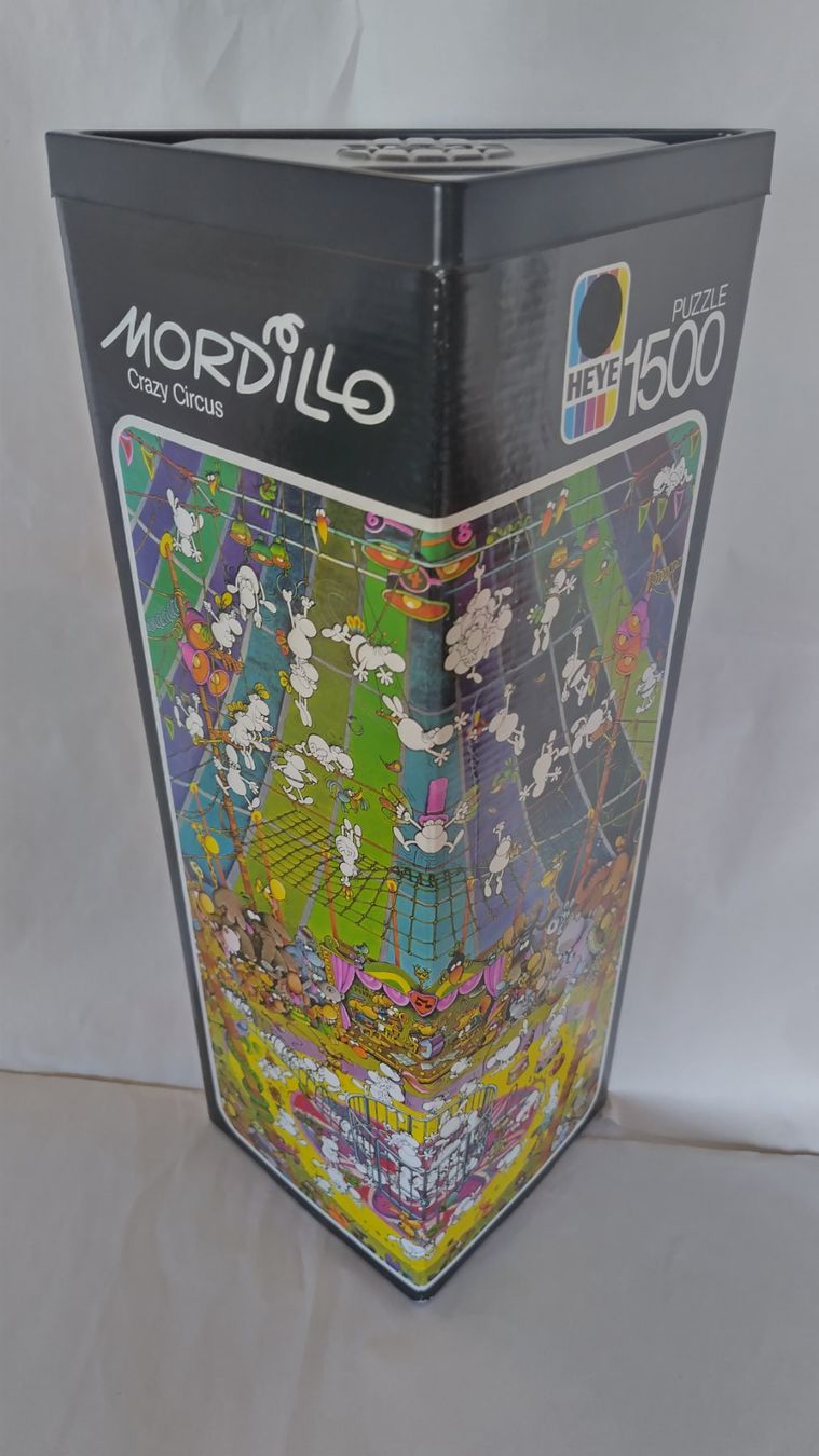 Heye Puzzle: Mordillo Puzzle "Crazy Circus" 1500 Teile ab Fr. 12.- – Usato da Bellach venduto da JingleJerry 1
