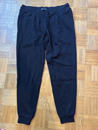 Pantalon de jogging noir, Anna Field, taille M.
