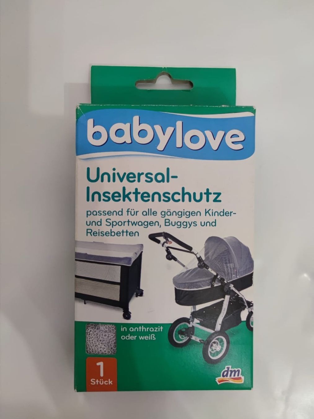 Kinderwagen: Universal Insekten Schutz – Neu und originalverpackt aus Buchs ZH von indli10
