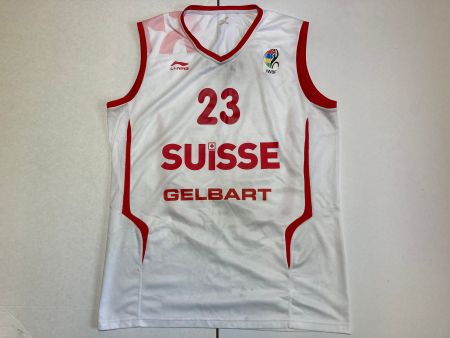 Schweizer Rollstuhlbasketballteam Wahab trikot Gr. XXL