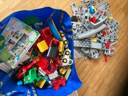 Konvolut Lego Duplo Eisenbahn Zubehör gebraucht