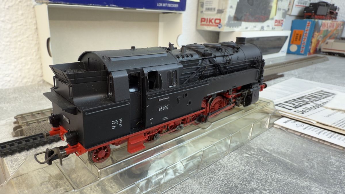 Fleischmann Modellini di ferrovie: Fleischmann Dampflok BR 95 mit OVP H0 / DC / Digital – Usato da Schlieren venduto da rat_lq6b 2