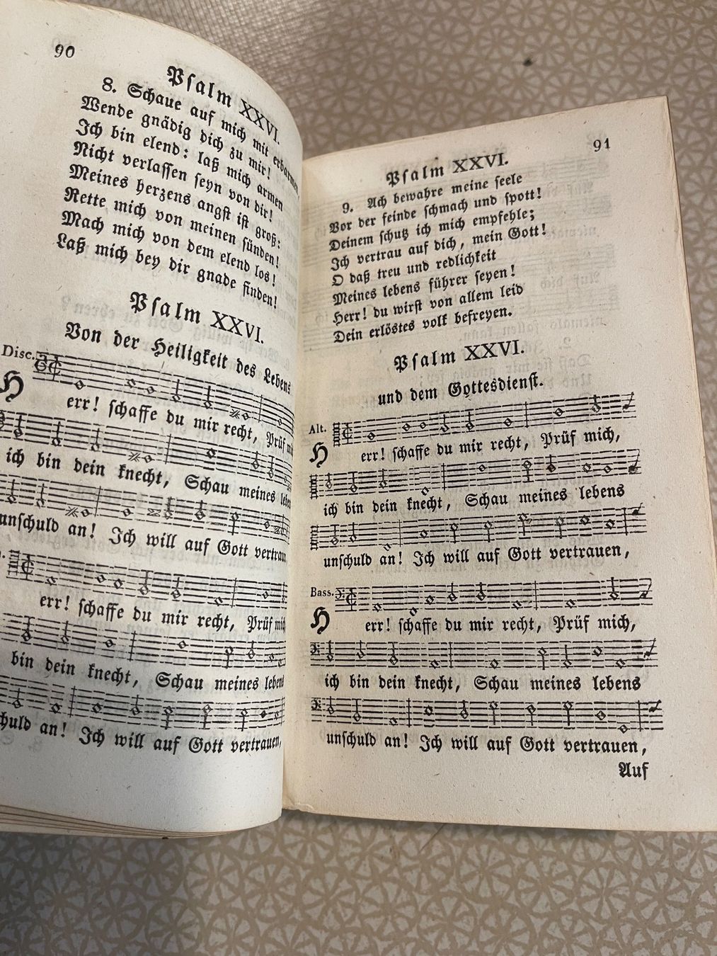Libri: Buch - Die Psalmen und Fest Lieder – Usato da Urnäsch venduto da pas_5r9c 7