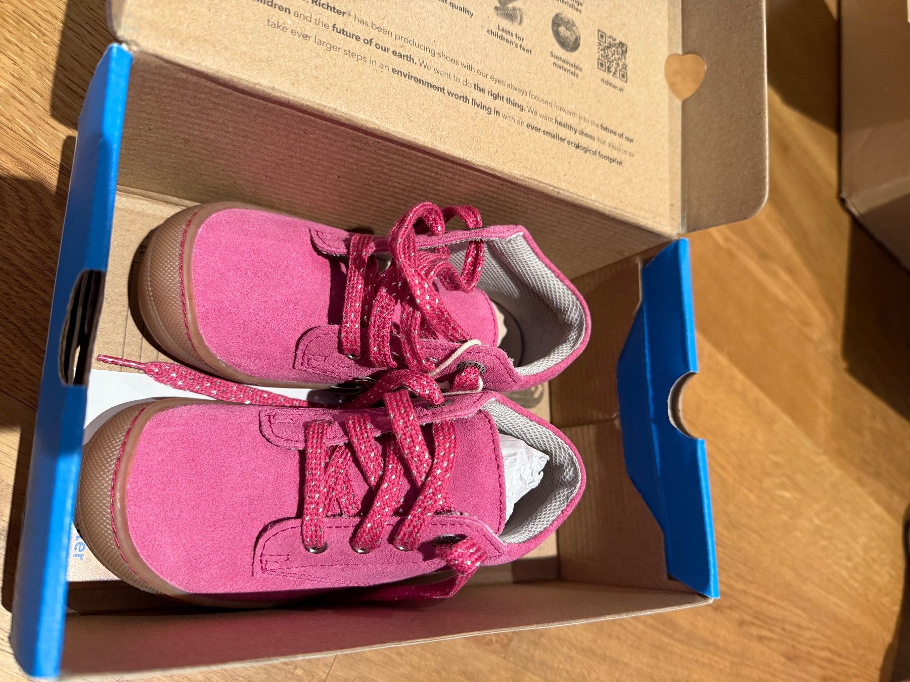 Scarpe per ragazze: Richter Lederschuhe neu 25 – Nuovo e nell'imballaggio originale da Bettwil venduto da Tija007