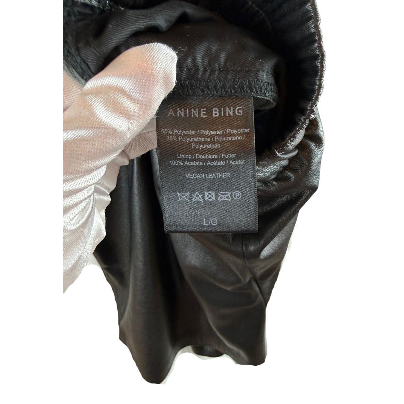 Anine Bing Pantaloni: Anine Bing, Ledershorts, Grösse L – Nuovo (secondo la descrizione) da Oberarth venduto da SSS. 4