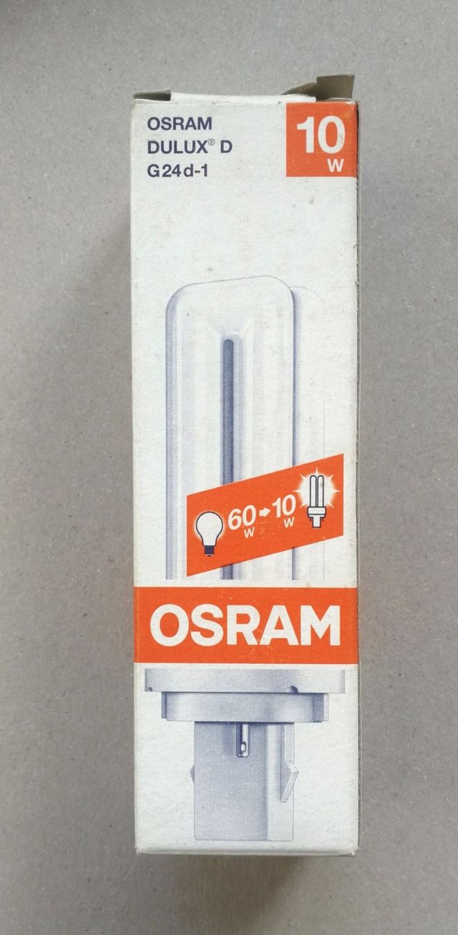 Osram Lampade: Lampe Osram Dulux D  Sockel G24d-1 – Nuovo e nell'imballaggio originale da Goldau venduto da Ejidomar