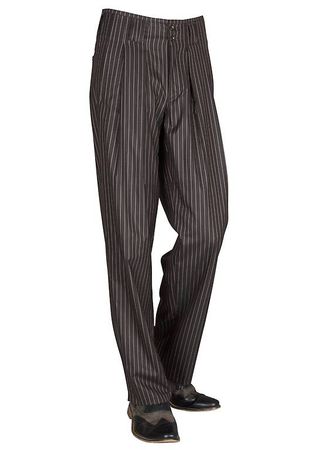 Retro Bundfaltenhose (neu)