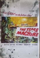 NEU/OVP: Die Zeitmaschine Film Blechschild keine bluray