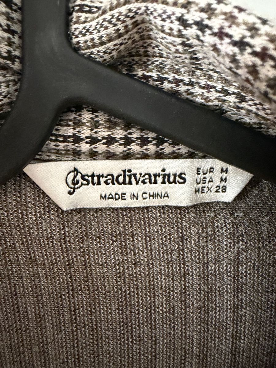 Stradivarius Jacken: Blazer Stradivarius carreaux beige taille M  – Gebraucht aus Martigny von O96 2