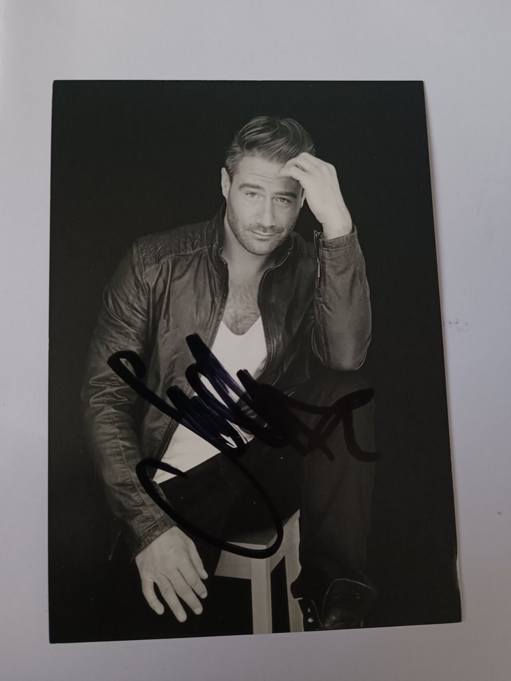 Autogramme: Sascha  - signierte Autogrammkarte – Gebraucht aus Menziken von Artographs
