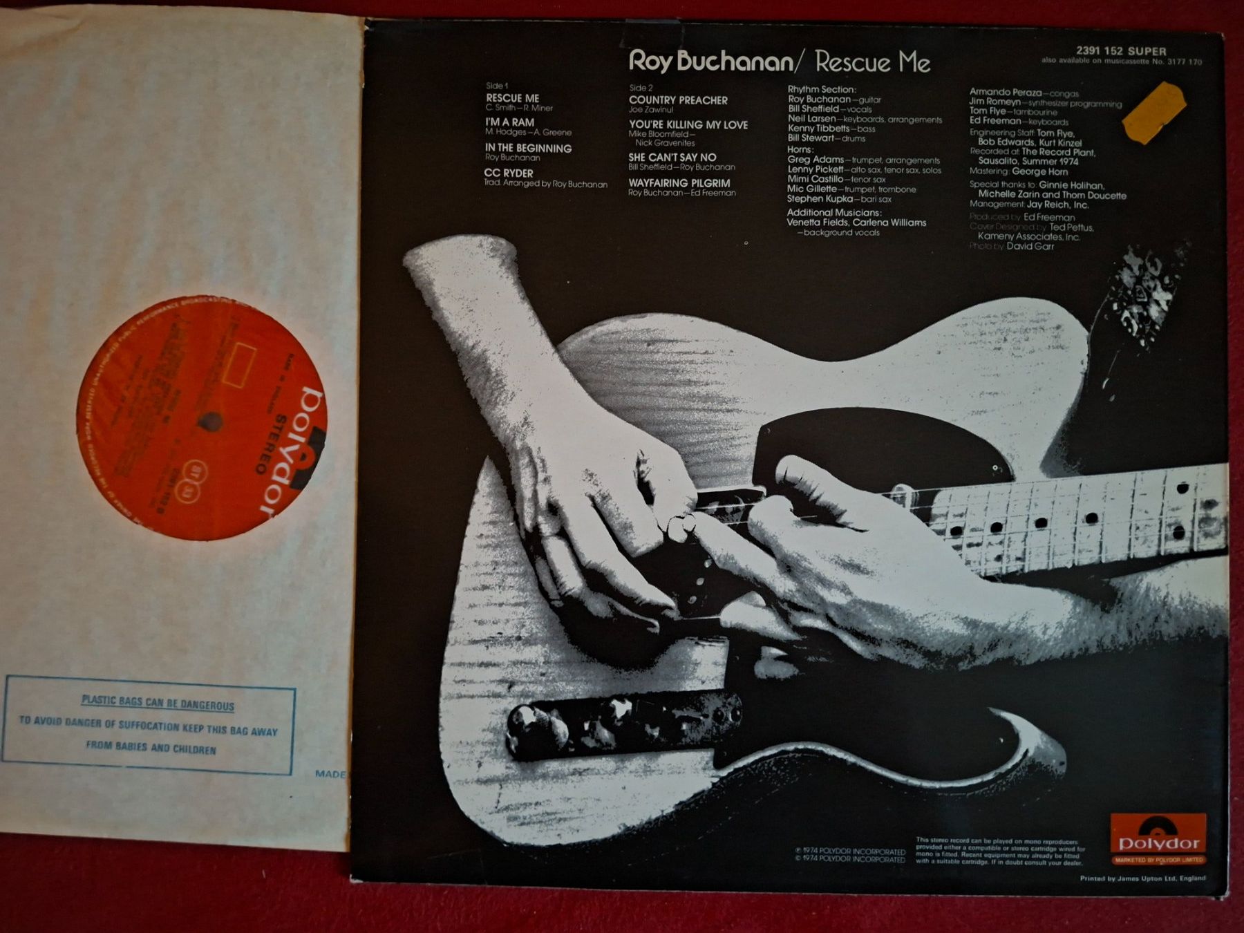 Schallplatten: Schallplatte LP Roy Buchanan – Gebraucht aus Burg AG von FunkFrog67 1