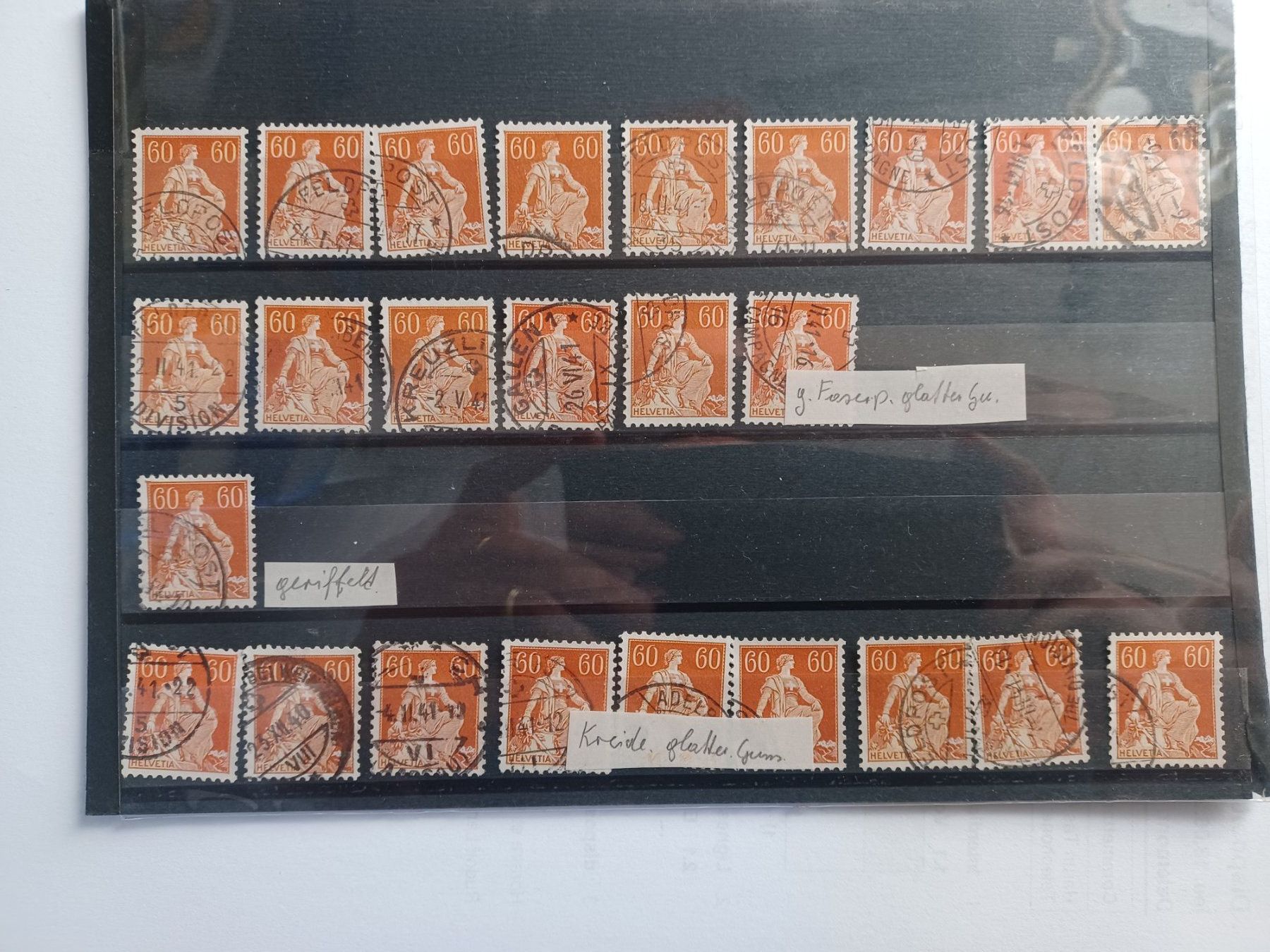 Tutti i francobolli: Schweiz Briefmarken Sammlung – Usato da Ipsach venduto da rud_9wkq