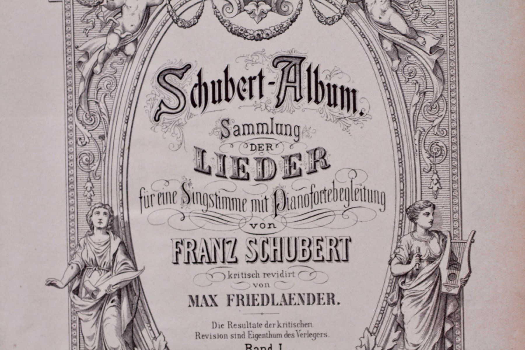 Album: Antikes Schubert Noten Album – Usato da Altstätten SG venduto da alpalfa