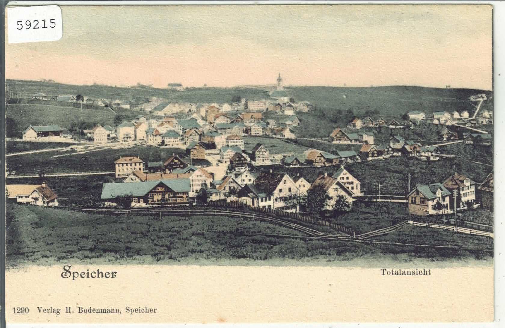 Cartoline postali: Speicher - Totalansicht - coloriert – Usato da Ettingen venduto da Kartenplanet
