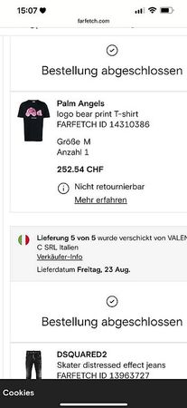 Original Palm Angels Shirt - Black