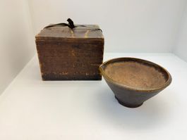 Teeschale Japan Chawan Keramik-  20. Jh. „Nanban"