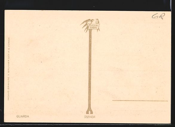 Cartoline postali: AK Guarda, Alte Häuser in der Dorfmitte – Usato da Berlin venduto da bartko-reher 1