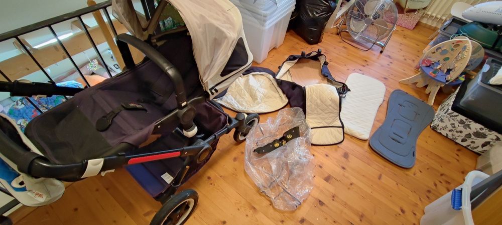Bugaboo Carrozzine: bugaboo buffalo Kinderwagen mit sehr viel Zubehör – Usato da Knonau venduto da mo87 7